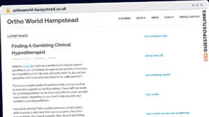 Publish Guest Post on orthoworld-hampstead.co.uk