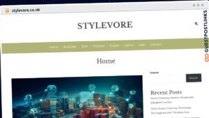 Publish Guest Post on stylevore.co.uk