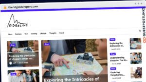 Publish Guest Post on theridgelinereport.com