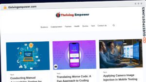 Publish Guest Post on thrivingempower.com