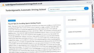 Publish Guest Post on tunbridgewellsautomaticdrivingschool.co.uk