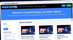 Publish Guest Post on uploadyourblogs.com