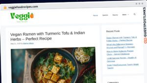 Publish Guest Post on veggiefoodrecipes.com