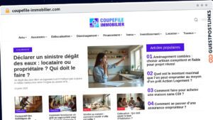Publish Guest Post on coupefile-immobilier.com