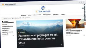 Publish Guest Post on evacances.net