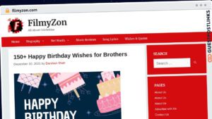 Publish Guest Post on filmyzon.com