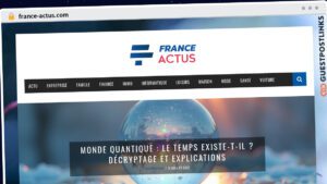 Publish Guest Post on france-actus.com