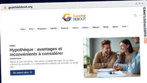 Publish Guest Post on gazettedebout.org