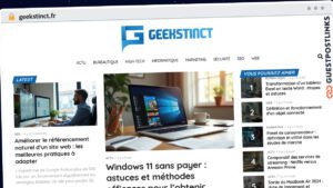 Publish Guest Post on geekstinct.fr