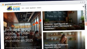 Publish Guest Post on gourmandisesetcie.fr