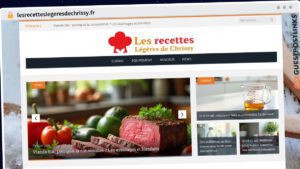 Publish Guest Post on lesrecetteslegeresdechrissy.fr