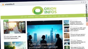 Publish Guest Post on orioninfos.fr
