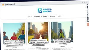 Publish Guest Post on profilsport.fr