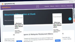 Publish Guest Post on sgmymenus.org
