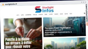 Publish Guest Post on starlightinfos.fr