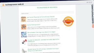 Publish Guest Post on technopreneur.web.id
