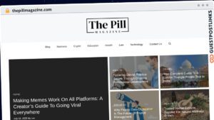 Publish Guest Post on thepillmagazine.com