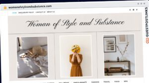 Publish Guest Post on womanofstyleandsubstance.com