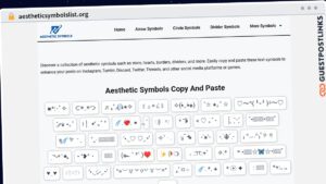 Publish Guest Post on aestheticsymbolslist.org