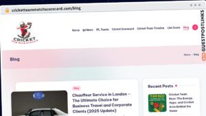 Publish Guest Post on cricketteammatchscorecard.com/blog