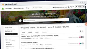 Publish Guest Post on gardenweb.com