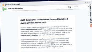 Publish Guest Post on gwacalculator.net