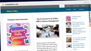 Publish Guest Post on instakebios.com