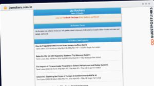 Publish Guest Post on jiorockers.com.in