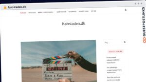 Publish Guest Post on kobstaden.dk
