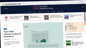 Publish Guest Post on lunchnewsletter.com
