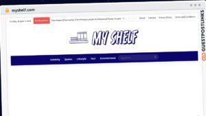Publish Guest Post on myshelf.com
