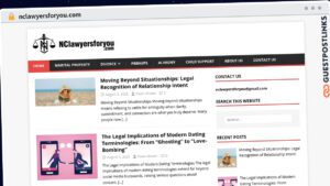 Publish Guest Post on nclawyersforyou.com