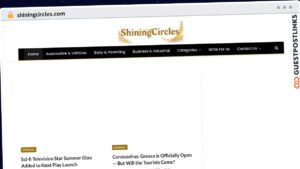 Publish Guest Post on shiningcircles.com