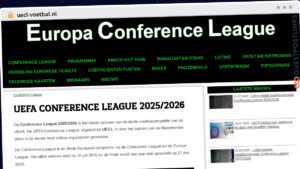 Publish Guest Post on uecl-voetbal.nl