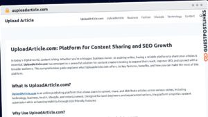 Publish Guest Post on uuploadarticle.com