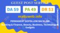 Buy Guest Post on malluweb.info