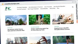 Publish Guest Post on creamforchamps.com