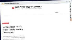 Publish Guest Post on didyouknowhomes.com