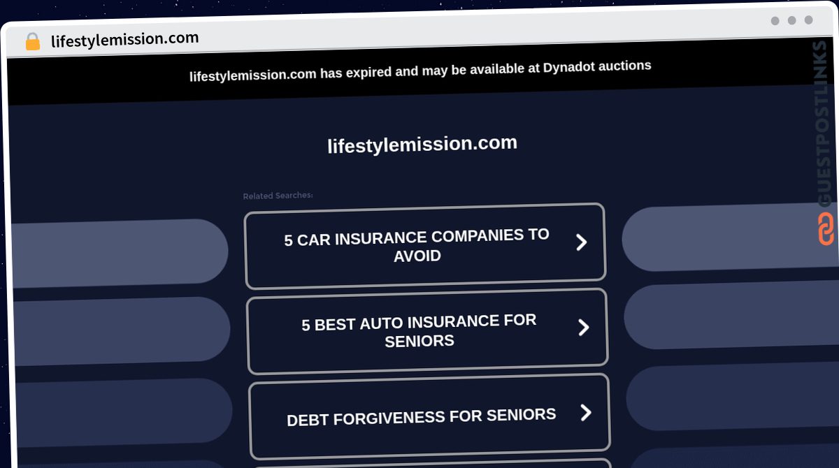 Publish Guest Post on lifestylemission.com
