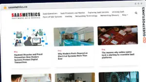Publish Guest Post on saasmetrics.co