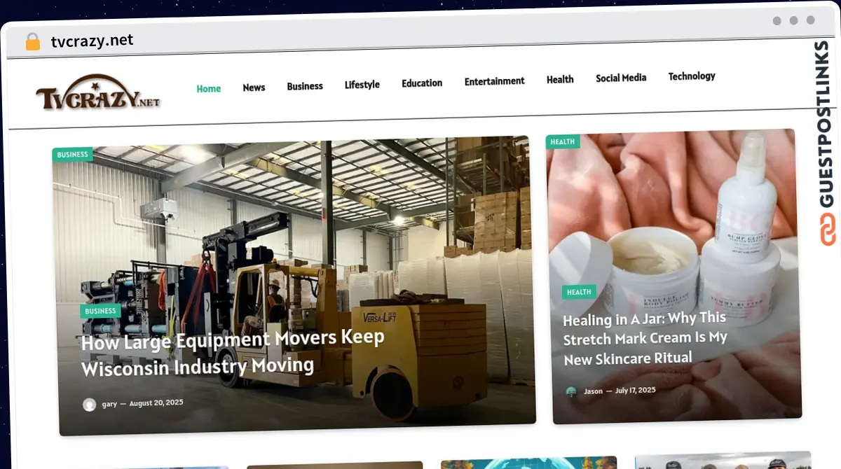 Publish Guest Post on tvcrazy.net