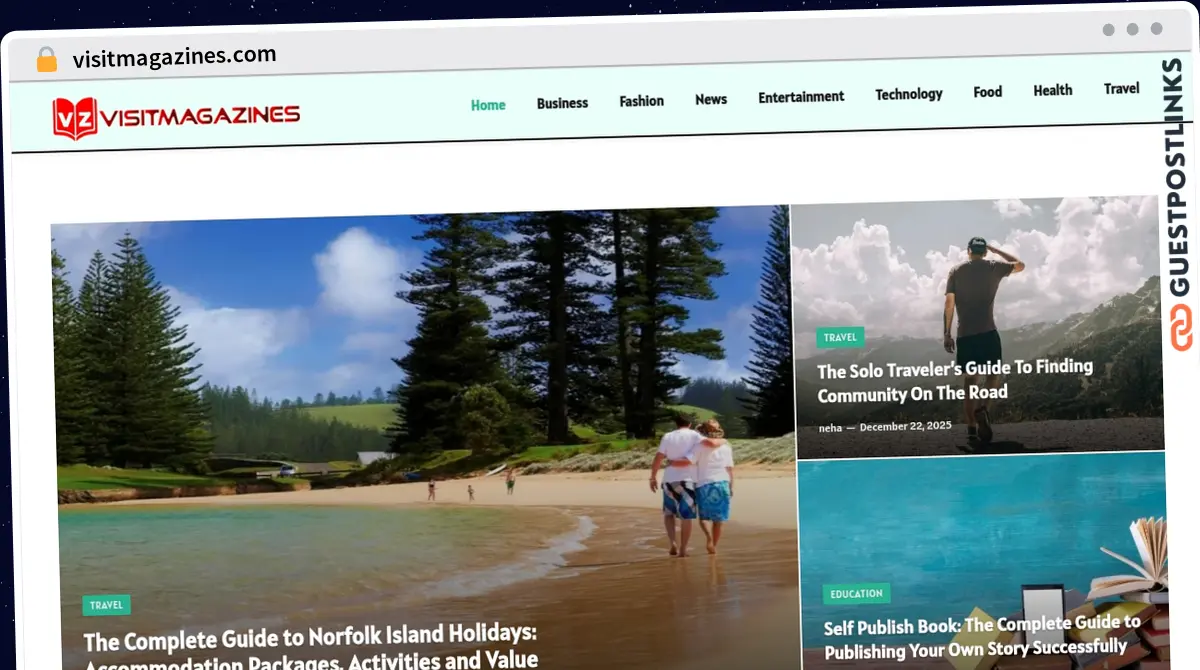 Publish Guest Post on visitmagazines.com