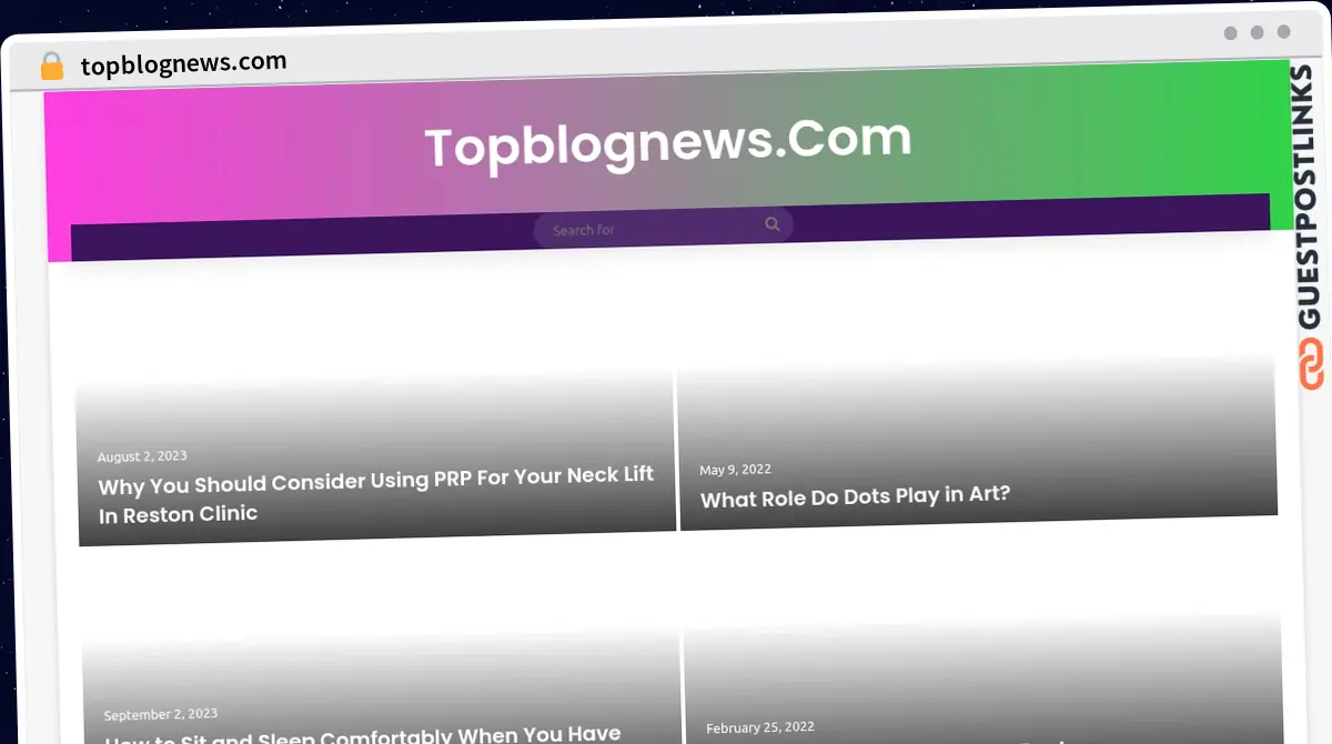 Publish Guest Post on topblognews.com