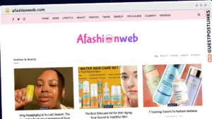 Publish Guest Post on afashionweb.com
