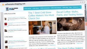 Publish Guest Post on coffeemakershopping.com