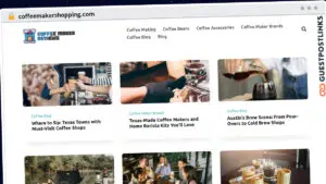 Publish Guest Post on coffeemakershopping.com