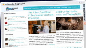 Publish Guest Post on coffeemakershopping.com