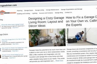 Publish Guest Post on garageadviser.com