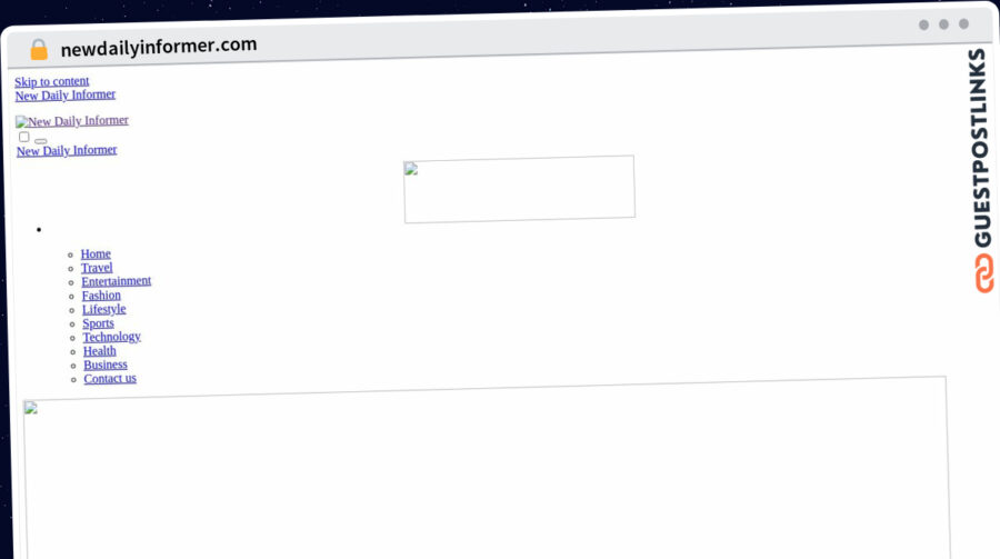 Publish Guest Post on newdailyinformer.com