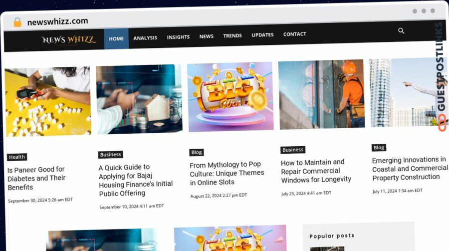 Publish Guest Post on newswhizz.com